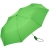 Зонт складной AOC, светло-зеленый, зеленый, 190t; ручка - пластик, купол - эпонж, хромированная сталь, покрытие софт-тач; каркас - металл, стекловолокно