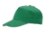 Бейсболка «Memphis 165», зеленый, твил, хлопок