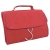 Несессер дорожный "Comfort"; красный; 21,5х17,5х2 см; полиэстер; шелкография, красный, полиэстер 420d