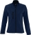 Куртка женская на молнии Roxy 340 темно-синяя, синий