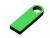 USB 2.0-флешка на 8 Гб с мини чипом и круглым отверстием, зеленый, металл