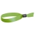 Несъемный браслет Seccur, зеленый, зеленый, лента - полиэстер, атлас; фиксатор - пластик