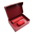 Набор Hot Box E (софт-тач) (красный), красный, металл, микрогофрокартон