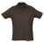 Рубашка поло мужская SUMMER II, шоколадный, XS, 100% хлопок, 170 г/м2, коричневый, гребенной хлопок 100%, плотность 170 г/м2, пике
