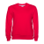 Свитшот детский STAN футер без начёса, 260, 63J, Красный, красный, 260 гр/м2, хлопок