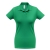Рубашка поло женская ID.001 зеленая, зеленый, хлопок
