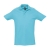 Рубашка поло мужская SPRING II, бирюзовый, S, 100% хлопок, 210/м2, бирюзовый, гребенной хлопок 100%, плотность 210 г/м2, пике