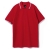 Рубашка поло мужская с контрастной отделкой Practice 270, красный/белый, белый, красный, хлопок