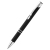 Ручка металлическая Molly софт-тач, черная