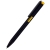 Ручка металлическая Slice Soft софт-тач, желтая