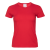 Футболка женская STAN хлопок/эластан 180,37W, Красный, красный, 180 гр/м2, эластан, хлопок