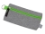 Пенал «Holder» из переработанного полиэстера RPET , зеленый, серый, полиэстер