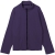Куртка флисовая унисекс Manakin, фиолетовая, фиолетовый, флис