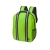 Рюкзак "FABAX", ярко-зеленый, 38 x 28 x 12  см, 100% переработанный полиэстер 600D, серый, 100% переработанный полиэстер 600d