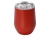 Вакуумная термокружка «Sense», непротекаемая крышка, крафтовая упаковка, красный, металл