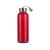 Бутылка для воды "H2O" 500 мл, красный, пластик