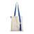 Шоппер Superbag с ремувкой 4sb (неокрашенный с синим), неокрашенный с синим, хлопок