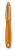 Овощечистка VICTORINOX универсальная, двустороннее зубчатое лезвие, оранжевая рукоять