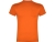 Футболка «Teckel» с карманом мужская, оранжевый, хлопок