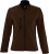 Куртка женская на молнии Roxy 340 коричневая, коричневый