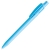 Ручка шариковая TWIN SOLID, голубой, пластик, голубой, пластик