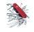 Офицерский нож Swisschamp 91, красный, красный, пластик; металл