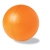 Антистресс "мячик", оранжевый, pu (полиуретан)