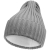 Шапка Norfold, светло-серый меланж, серый, акрил 100%; подкладка - флис