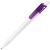 SYMPHONY, ручка шариковая, фростированный сиреневый/белый, пластик, фиолетовый, белый, пластик