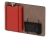 Подарочный набор с флягой и мультитулом «Путешественник», красный, металл, soft touch