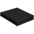 Коробка Bright, черная, черный, переплетный картон; покрытие софт-тач