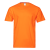 Футболка унисекс без бокового шва STAN хлопок 160, 02, Оранжевый, оранжевый, хлопок