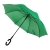 Зонт-трость HALRUM,  полуавтомат, зеленый, D=105 см, нейлон, пластик, зеленый, нейлон, пластик