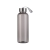 Бутылка для воды "H2O" 500 мл, серый, пластик