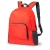 Рюкзак складной MENDY, красный, 43х32х12 см, 100% полиэстер , красный, полиэстер, рипстоп