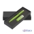 Набор ручка + флеш-карта 16 Гб в футляре, покрытие soft touch, зеленый, металл/soft touch