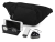 Подарочный набор Virtuality с 3D очками, наушниками, зарядным устройством и сумкой, черный, полиэстер