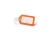 Идентификатор для чемоданов «FINDO», оранжевый, полипропилен