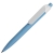 Ручка шариковая N16 soft touch, голубой, пластик, цвет чернил синий, голубой, abs пластик с покрытием soft touch