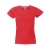 Футболка женская "California Lady", красный, S, 100% хлопок, 150 г/м2, красный, 100% хлопок, плотность 150 г/м2