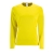 Футболка с длинным рукавом Sporty LSL Women, желтый неон, желтый, полиэстер 100%, плотность 140 г/м²