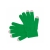 Перчатки  сенсорные ACTIUM, зелёный, акрил 100%, зеленый, акрил