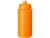 Бутылка спортивная, оранжевый, пластик