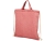 Сумка-рюкзак «Pheebs» из переработанного хлопка, 150 г/м², красный, хлопок