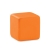 Антистресс "кубик", оранжевый, pu (полиуретан)