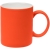Кружка Promo Soft c покрытием софт-тач, оранжевая, оранжевый, фарфор; покрытие софт-тач