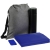 Набор Campani, ярко-синий, синий, 300d, покрытие софт-тач; дождевик - полиэстер 100%, плотность 60 г/м²; таффета; рюкзак - полиэстер, термос - нержавеющая сталь, пластик; аккумулятор - пластик