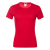 Футболка женская STAN хлопок 150, 02W, Красный, красный, 150 гр/м2, хлопок