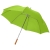 Зонтик-трость Karl 30" с деревянной ручкой, зеленый, полиэстер