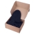 Набор подарочный НАСВЯЗИ©: шапка, шарф,  варежки, носки, темно-синий, синий, полотно облегчённой вязки, 30% шерсть,70% акрил.